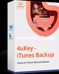 Tenorshare 4uKey iTunes Backup 6.4 Crack + License Key Free Download [2026]